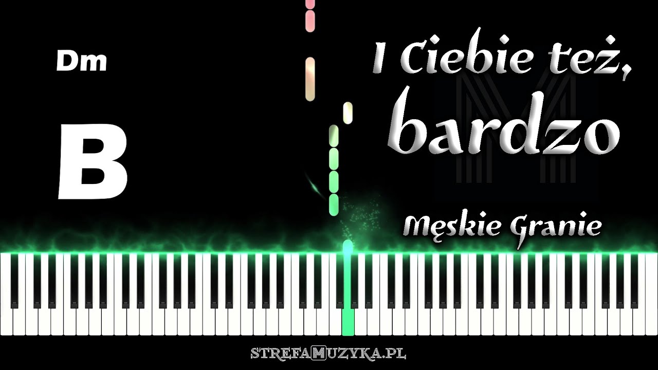 I Ciebie też, bardzo - Męskie Granie Orkiestra 2021 | Keyboard Cover, Piano (linia melod. + akordy)