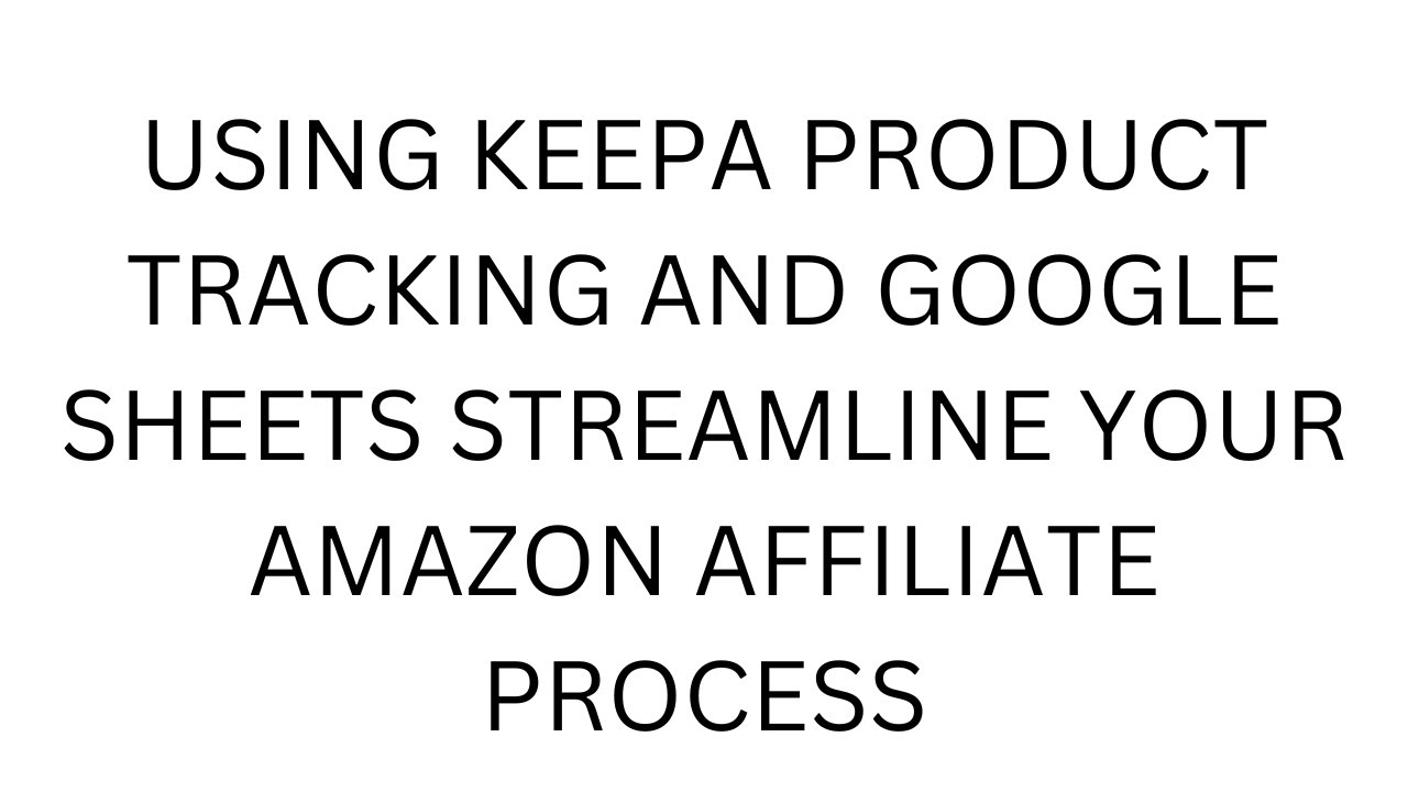 Using Keepa tracking and Gmail to automate deal finding