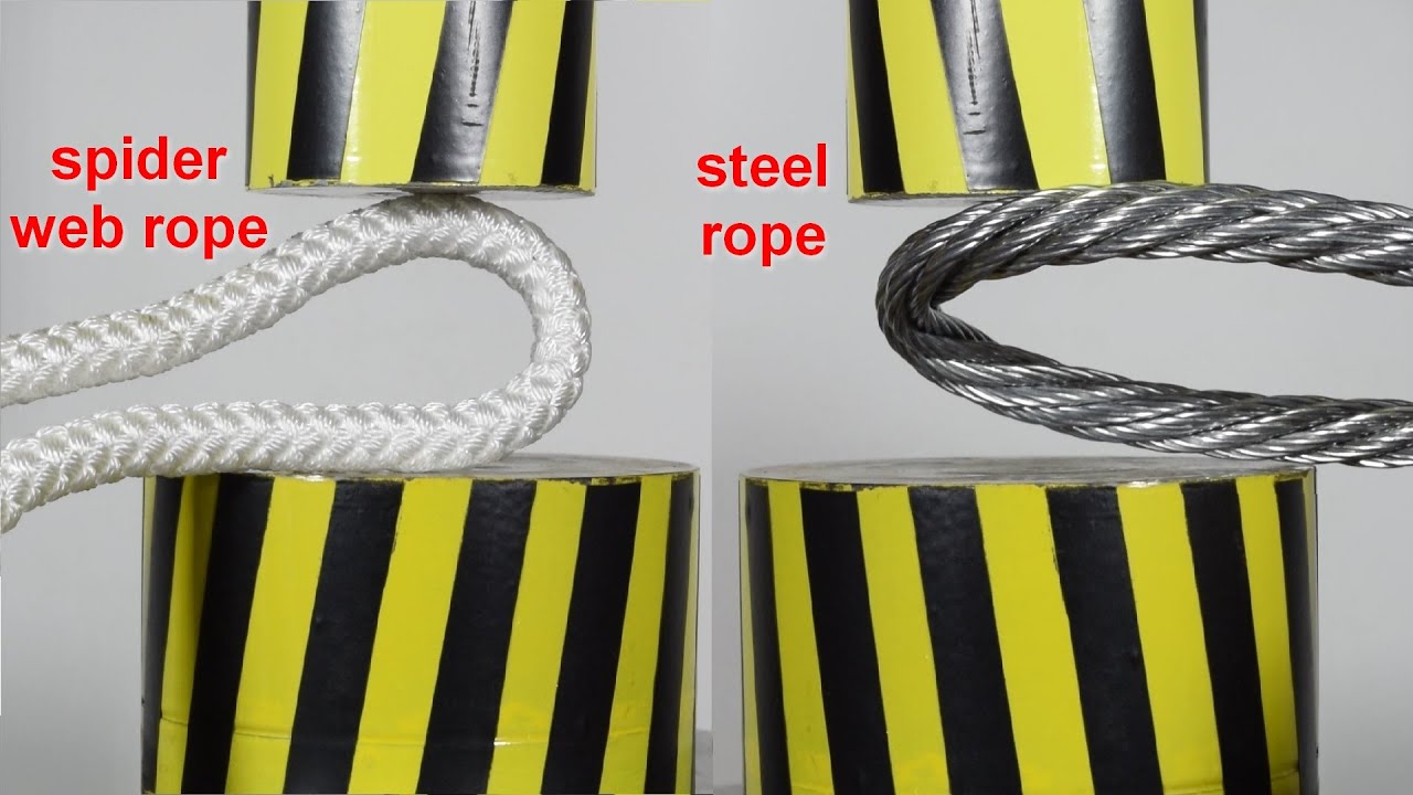 PRASA HYDRAULICZNA VS NAJMOCNIEJSZA LINA