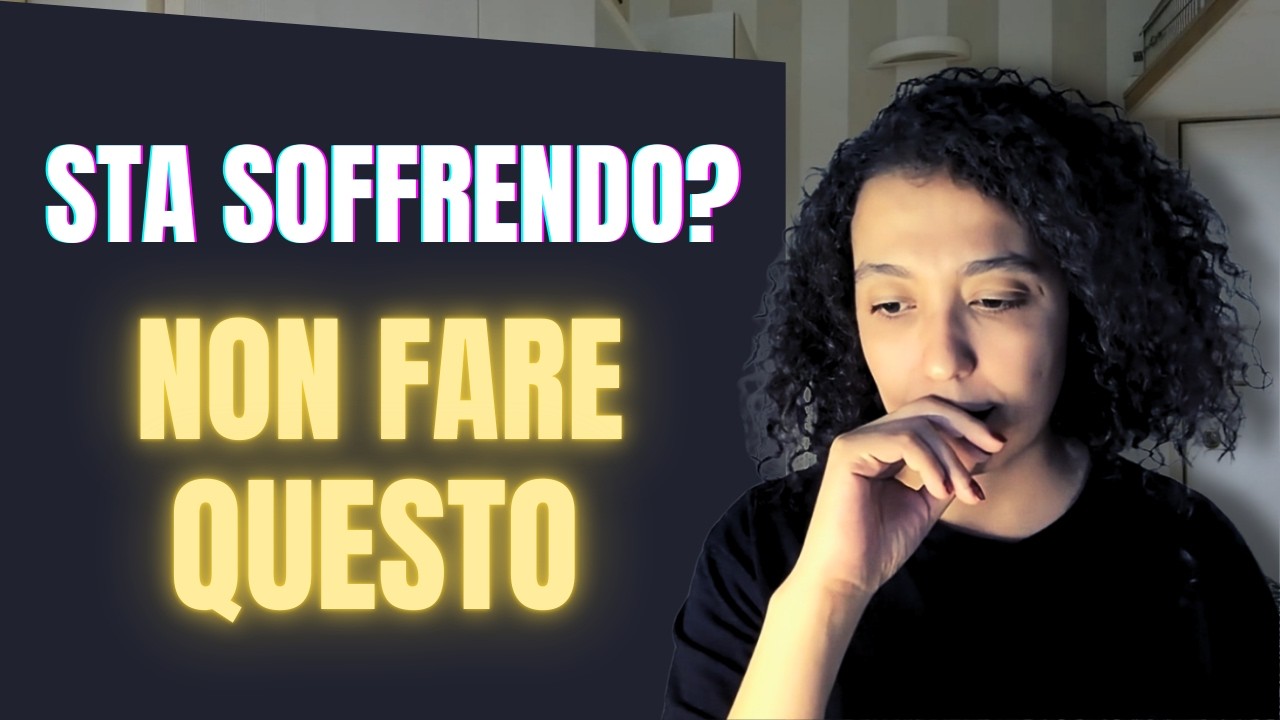 La Peggiore Cosa da Fare Quando Qualcuno Sta Soffrendo