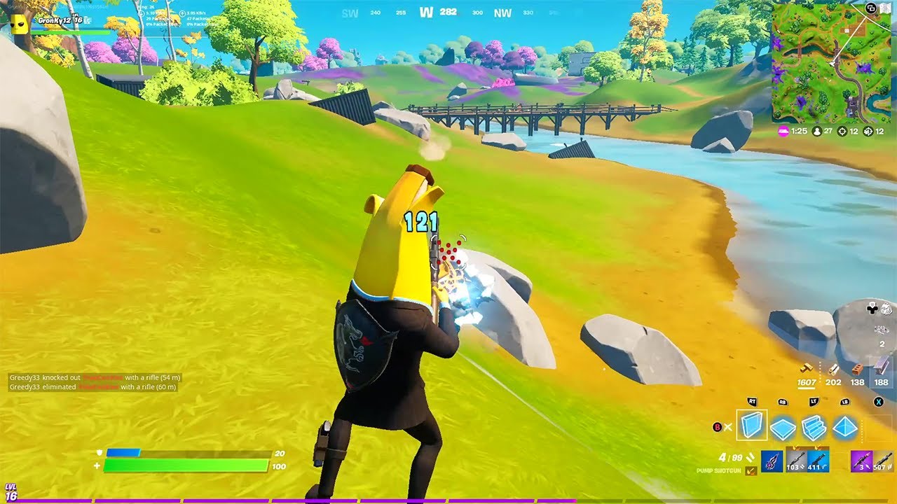 High Kill Fortnite Solo Squads Gameplay Full Game Season 7! (Controller Fortnite PS4/PS5 + Xbox)