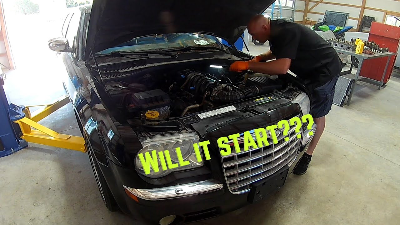 Will It Start // Chrysler Hemi 5.7 Engine Rebuild Completed // Chrysler 300 Episode 5