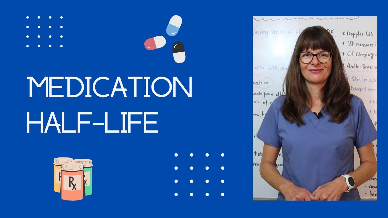 Medication Half-Life #shorts