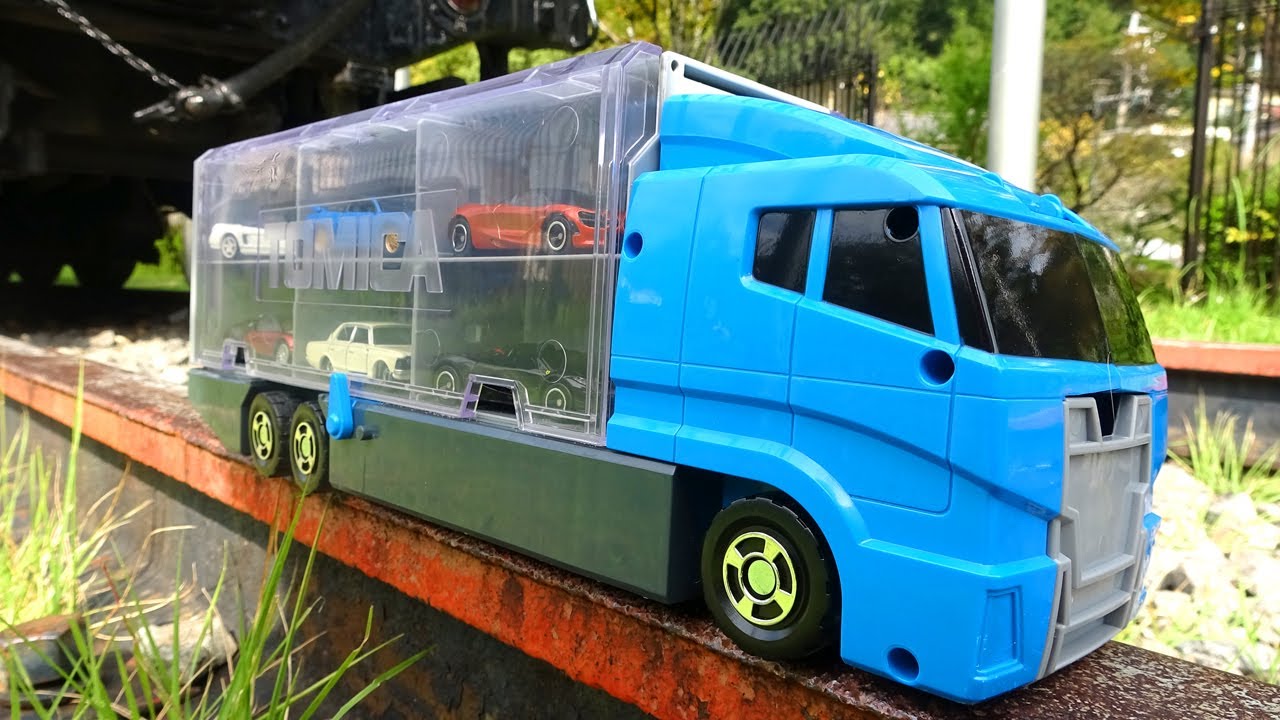13 types of minicars & blue cleaning convoy [steam locomotive D51]