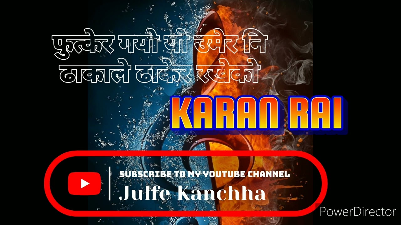 Futkera Gayo Yo Umer Dhakale Dhakera Rakheko Feat KARAN RAI 