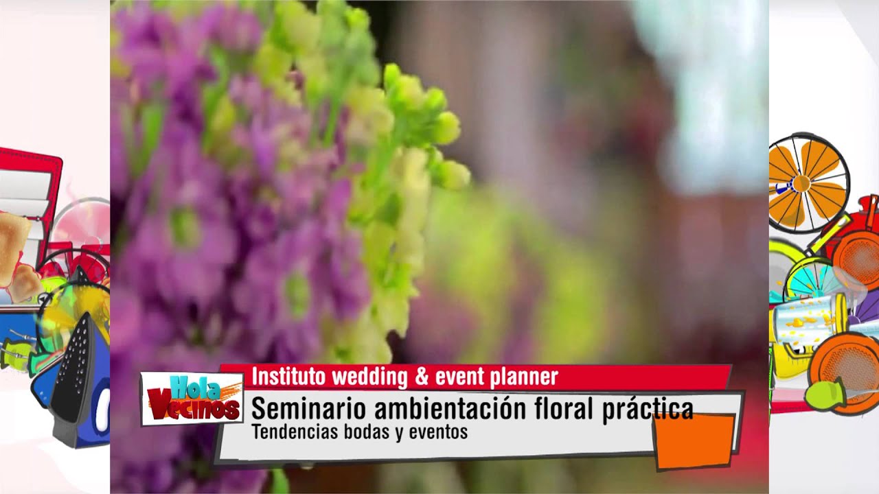 WEDDING AMBIENTACION FLORAL INSTITUTO WEDDING & EVENT PLANNER