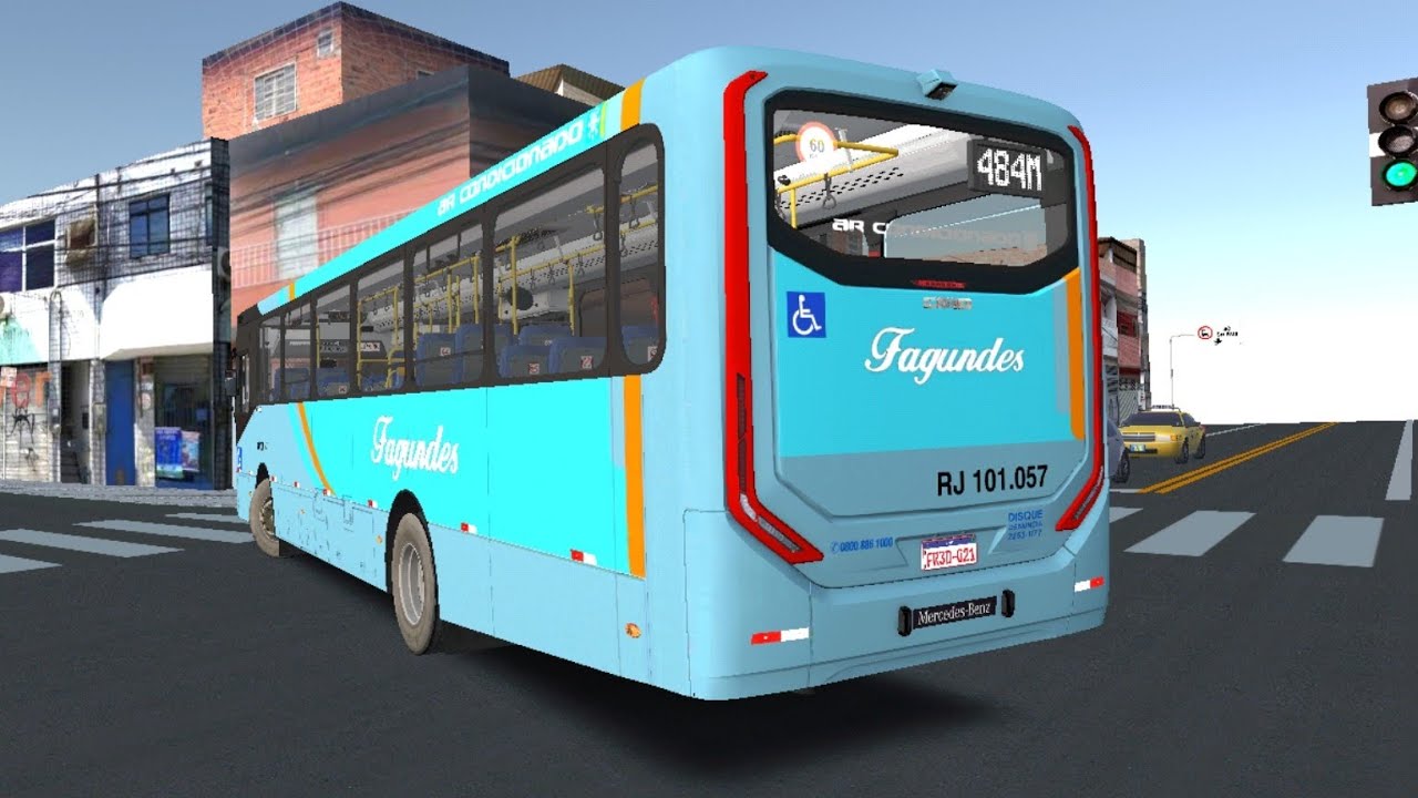 Caio Apache Vip V MB OF-1721 Bluetec 6 Fagundes RJ 101.057 Linha 484M Niterói×Alcântara via Alameda