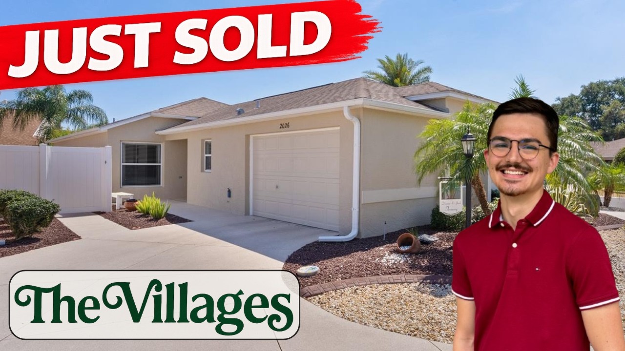 Foxglove Courtyard Villa Home For Sale in The Villages Florida