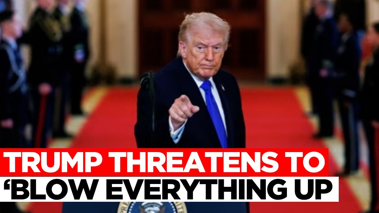 US-IRAN CONFLICT LIVE | Donald Trump's Big Speech Amid Iran's Threat | US News LIVE | Trump Speech