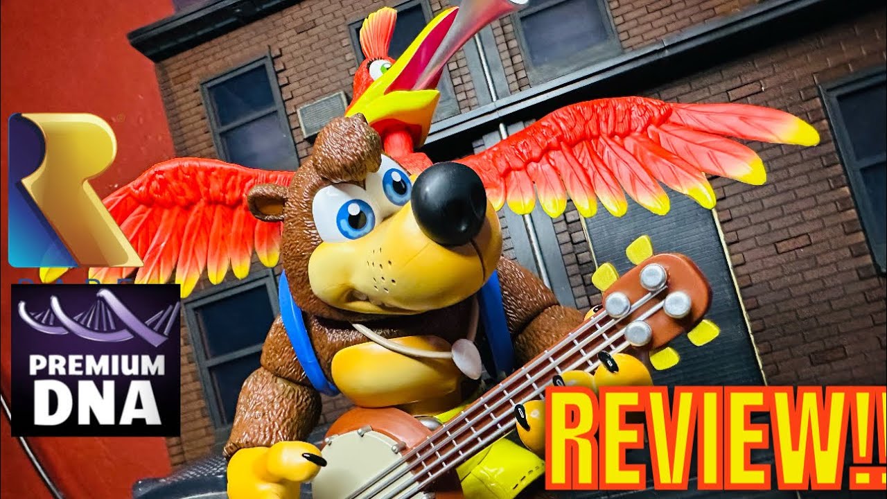 N64 for 2024!! Let’s review this Smashing good BANJO-KAZOOIE figure by Premium DNA!! Rare