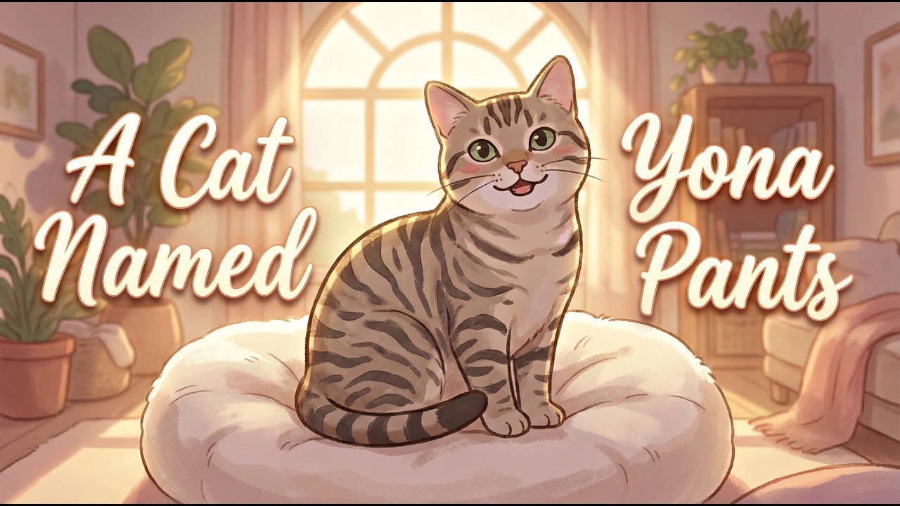 A Cat Named Yona Pants 🐈 | Bossa Nova Instrumental | Cozy Café / Cooking Music