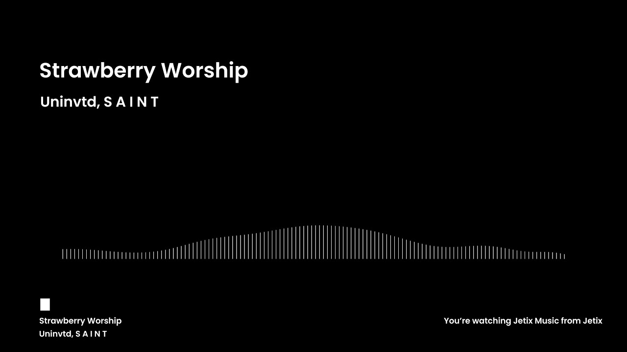 Strawberry Worship by Uninvtd, S A I N T 👌| Sped Up ✨| Jetix Music 🦾