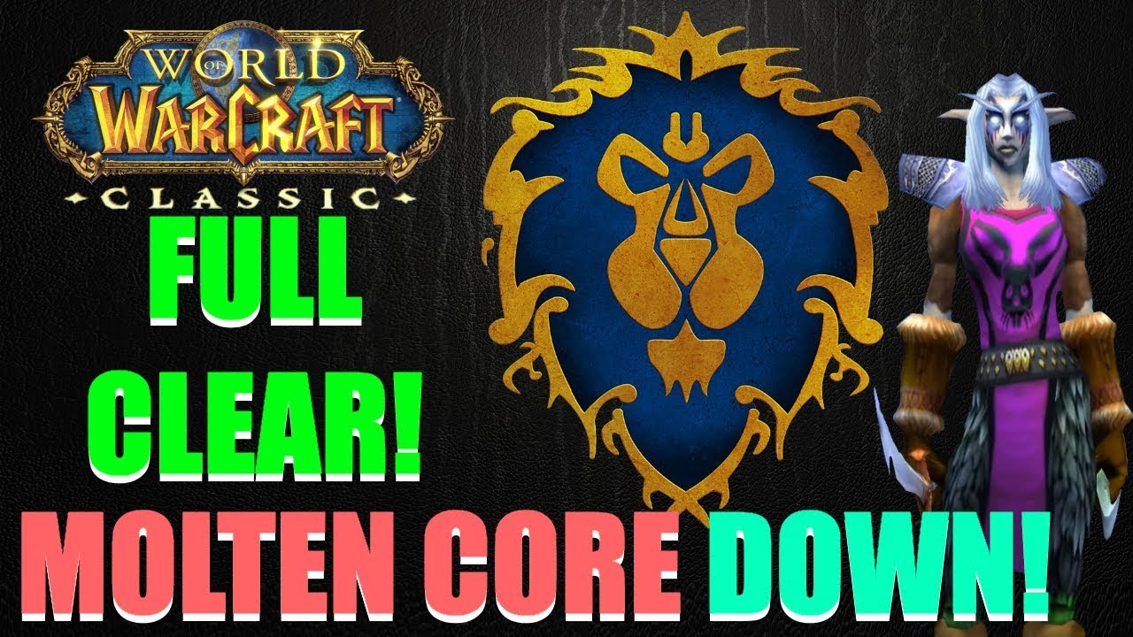 WoW Classic 60 Hunter - Molten Core Tonight (First Full Clear 10/10).