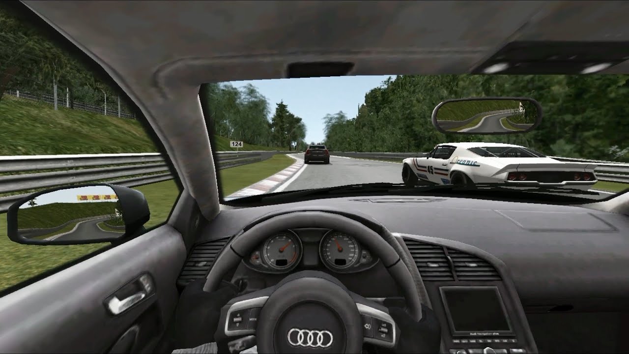 Audi R8 GT on Nürburgring Nordschleife with traffic | Race 07