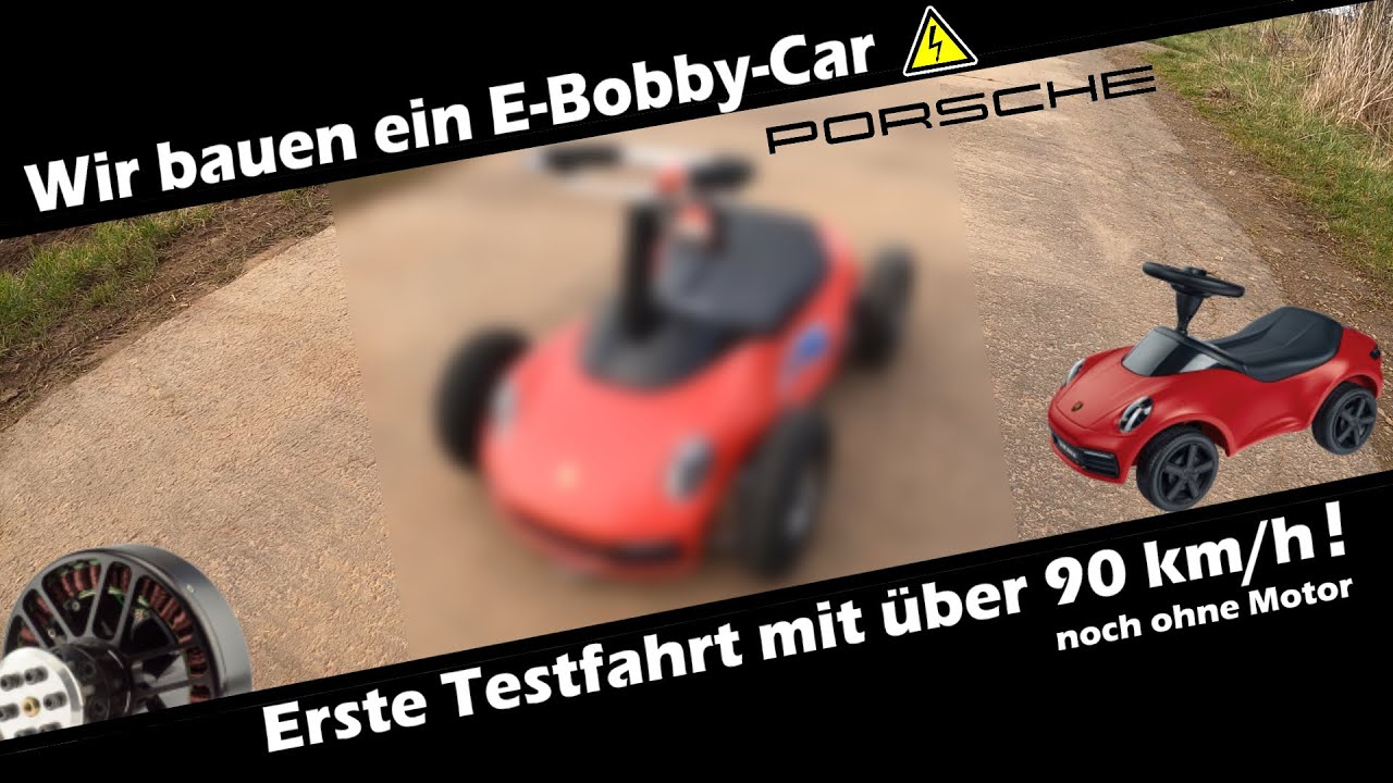 Wir bauen ein E-Bobby-Car das über 100 km/h fährt!  | Teil 1 | Bobby-Car Weltrekord 2023