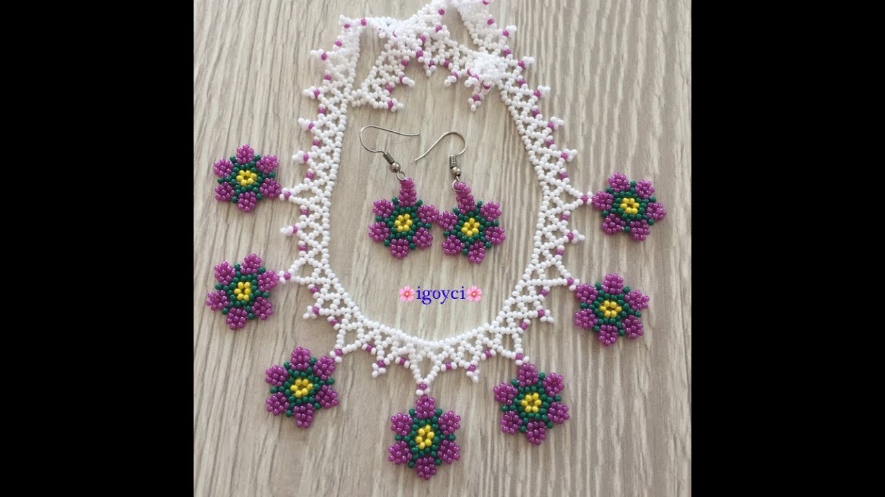 Rengarenk Yaz Kolyesi Yapımı🤗