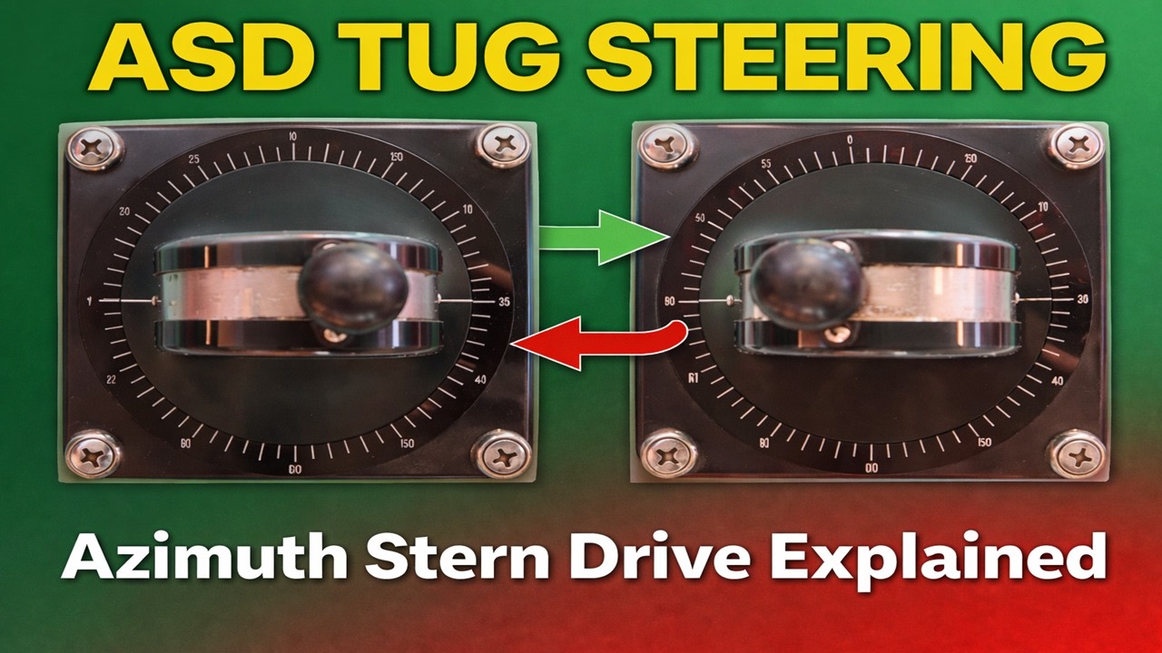 Understanding ASD Tug Steering | Azimuth Stern Drive Movements Explained