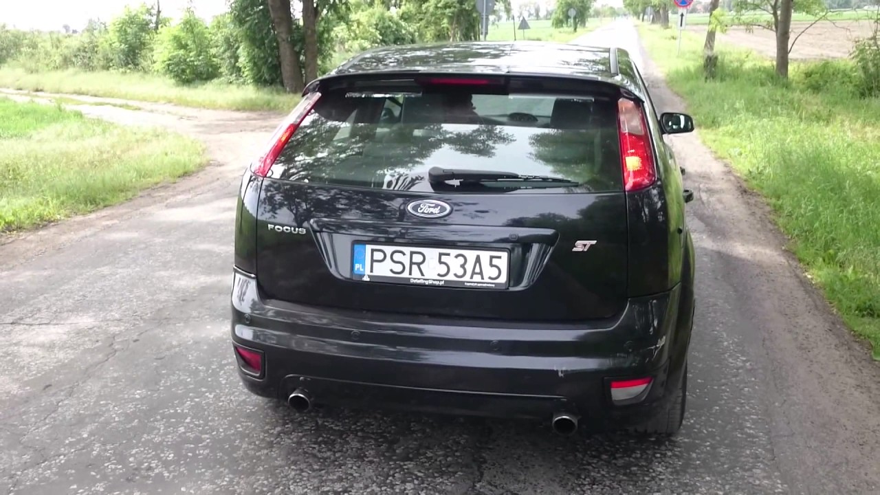 FORD FOCUS ST 225 Czarna Owca (Black Sheep) - stock exhaust sound