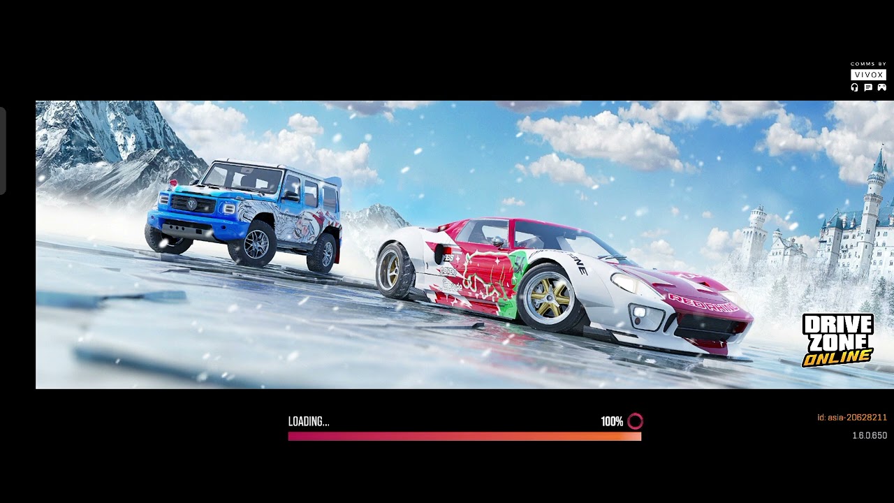 My first day in Drive zone online