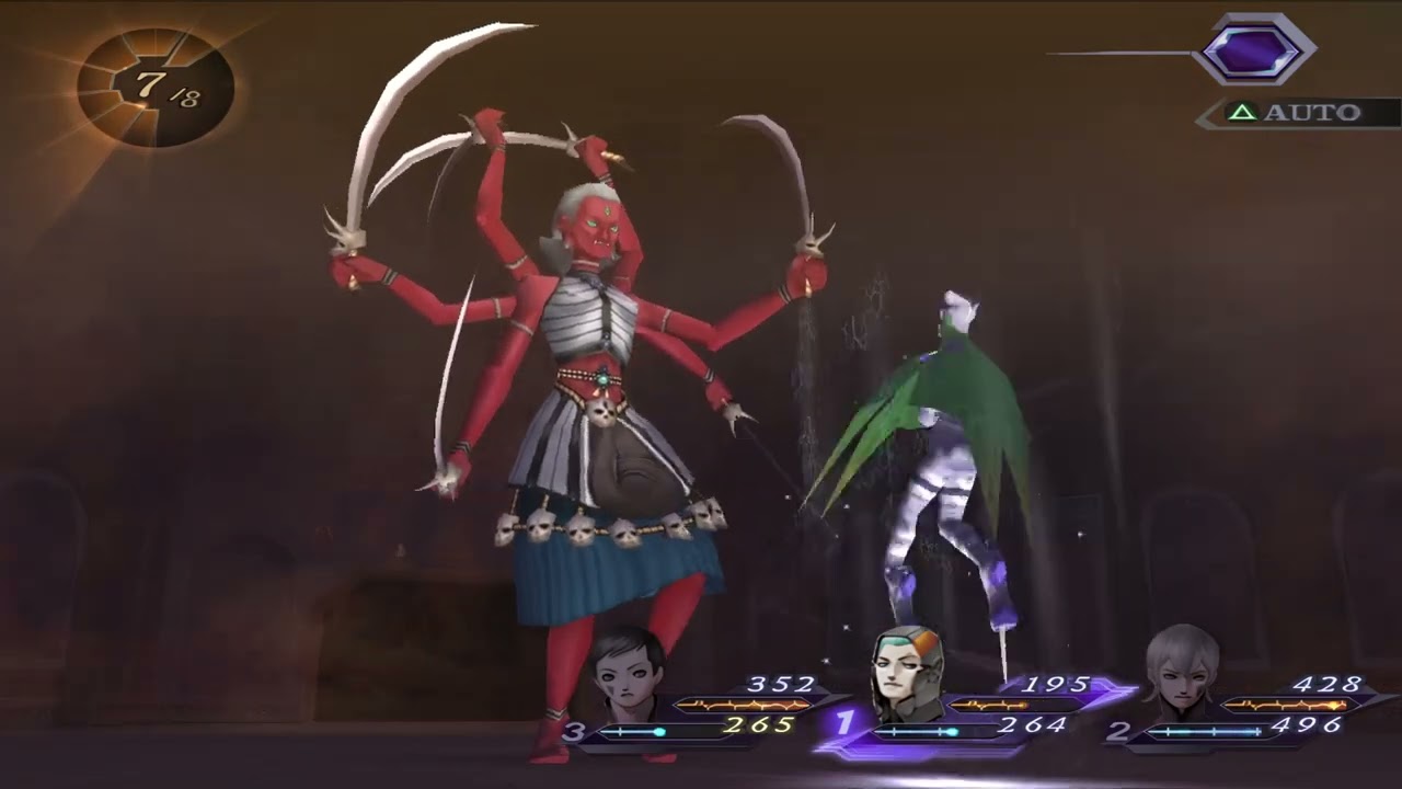 Shin Megami Tensei: Digital Devil Saga 2- Boss Fight 14 - Kali and Dakini