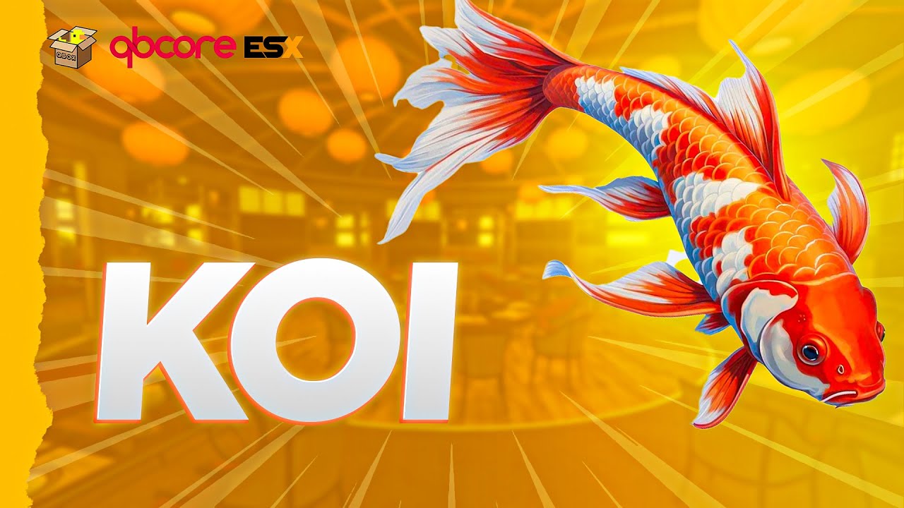 FiveM KOI Restaurant | Advanced Job Script 2025 | QBCore ESX QBox | Showcase Video