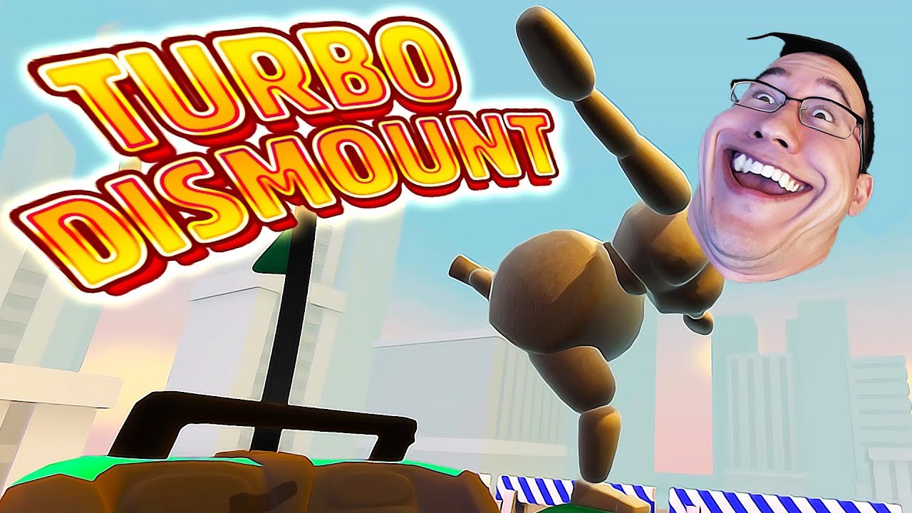 BROKE MY FUNNY BONE | Turbo Dismount Funny Moments #19