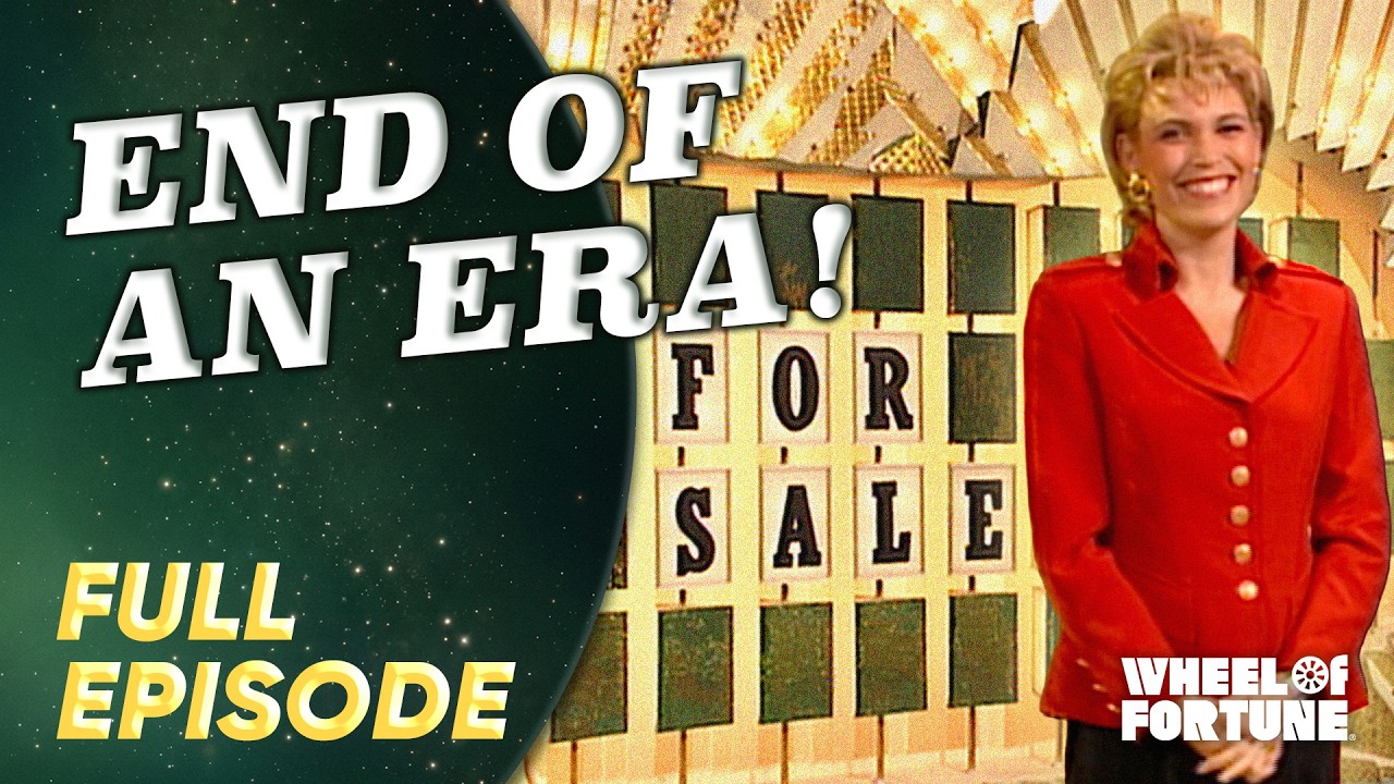 The Last Analog Puzzle on Wheel of Fortune (Full Episode)