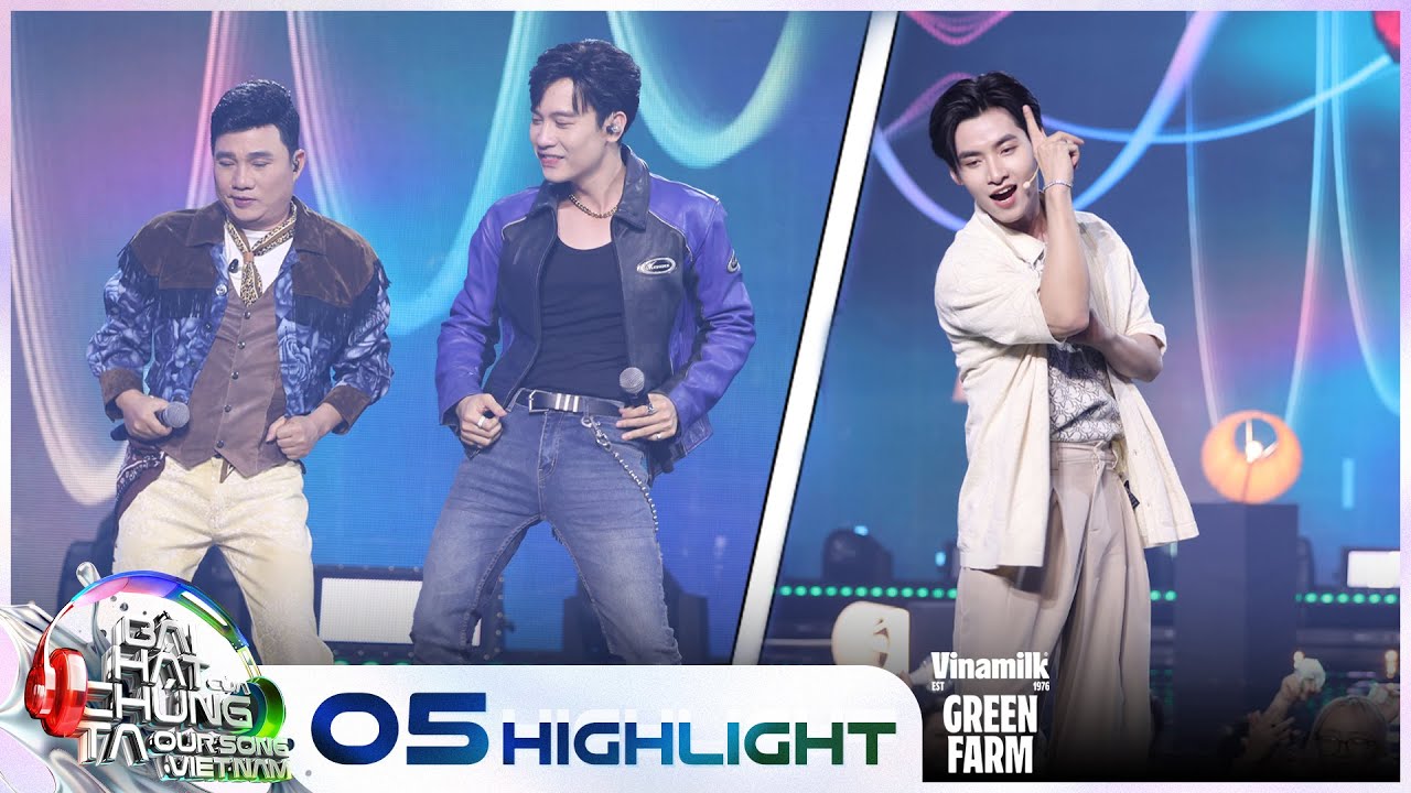 Highlight Tập 5: Quang Linh chịu chơi nhảy cực dẻo, Hùng Huỳnh tái hiện Đầu Đội Sừng | Our Song