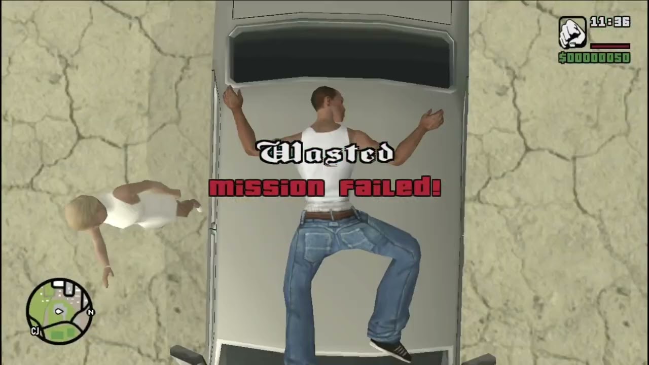 GTA San Andreas Wasted #9 (Re upload)