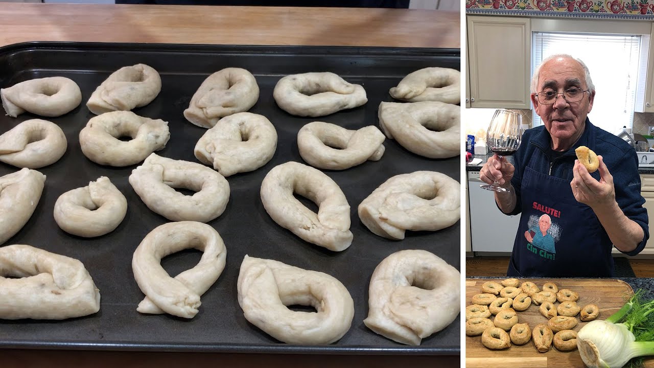 Homemade Taralli Recipe with Fennel