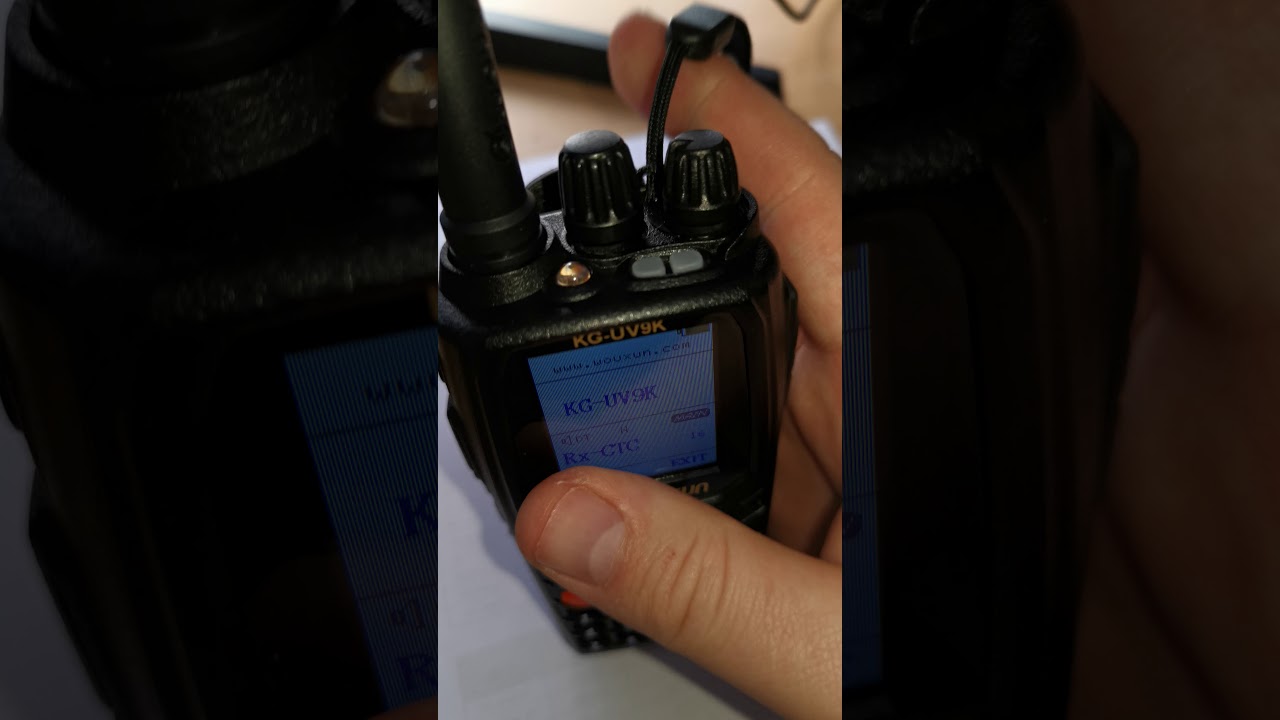 Programming KG-UV9K wouxun