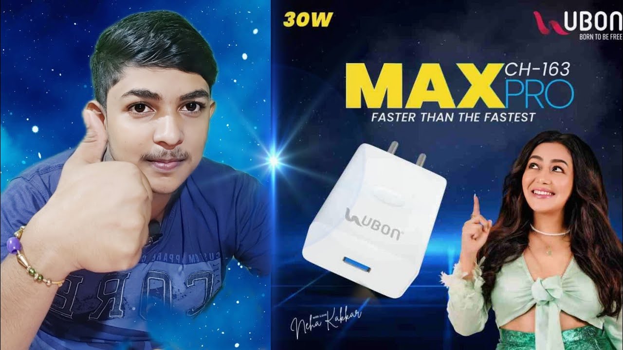 fast charger for android / 30W fast charger unboxing and testing // ubon ch 163 MaxPro