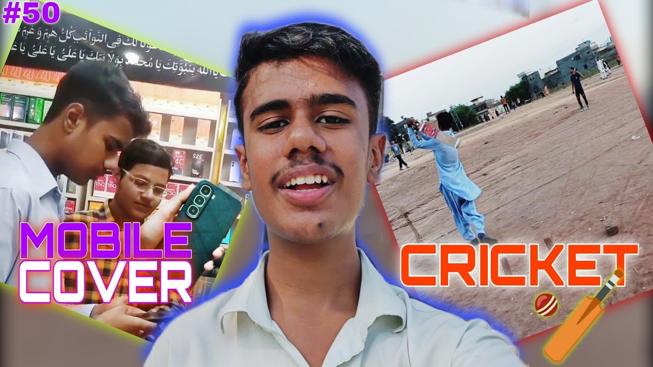 AAJ MEIN NEW MOBILE KA COVER LENY GYA!❤️ | LARKON KY SATH CRICKET KHELA!😍