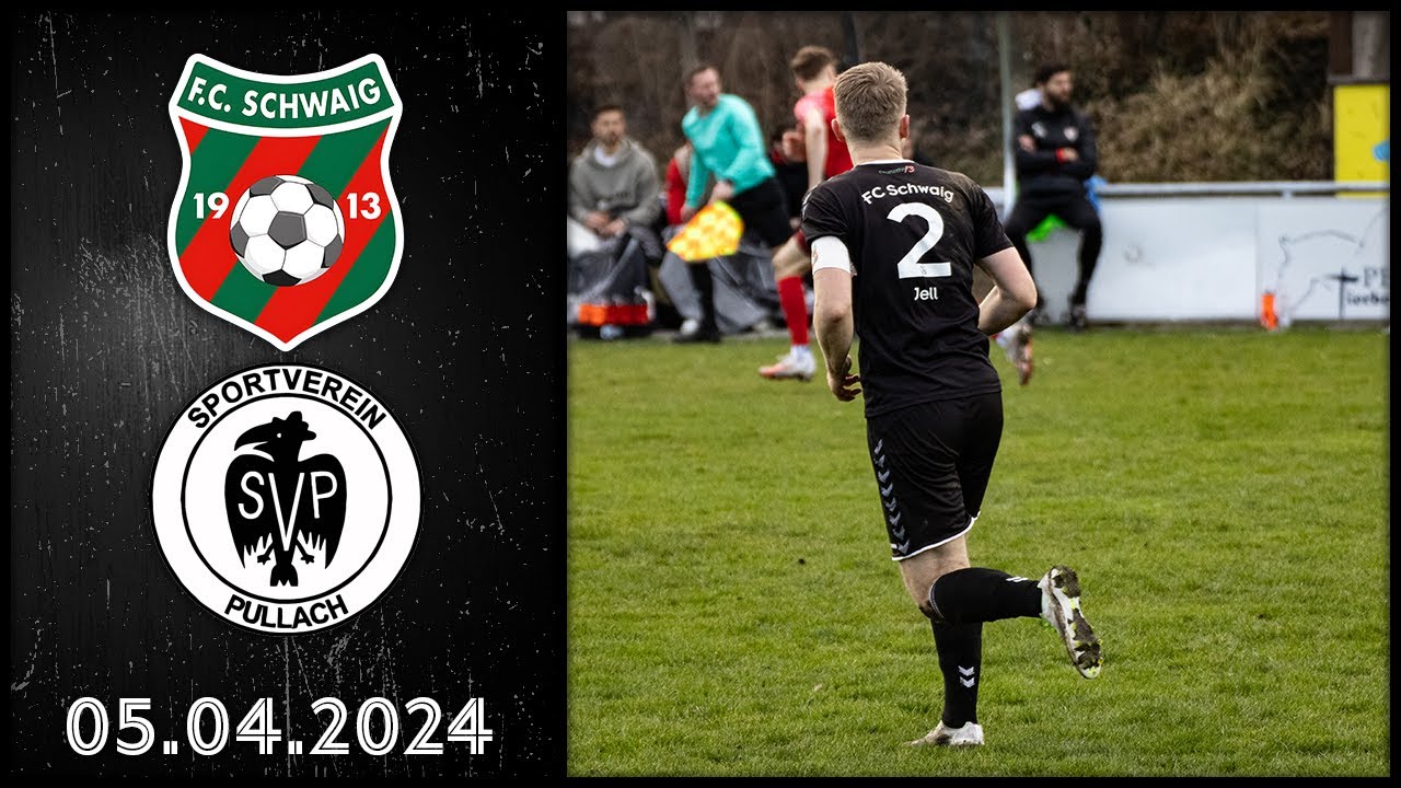 FC Schwaig vs. SV Pullach 05.04.2024 Landesliga Südost 23/24