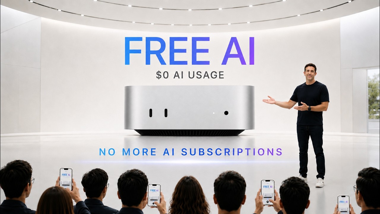 NEWS Apple właśnie na zawsze zabiło subskrypcje AI Mac Mini M6 2