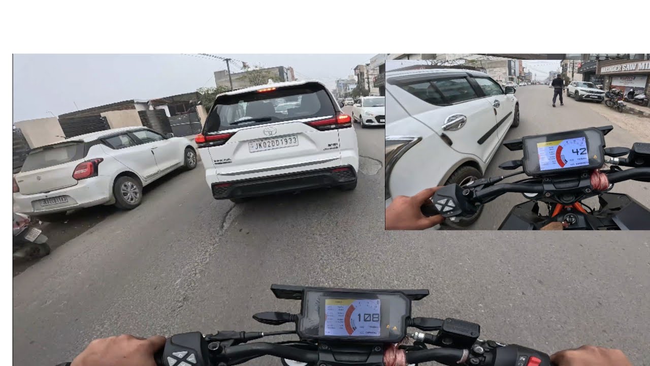 2026 😋 ki phle ride creta wala ka sath hona bala tha😁 crash#duke390 @V_R_46   