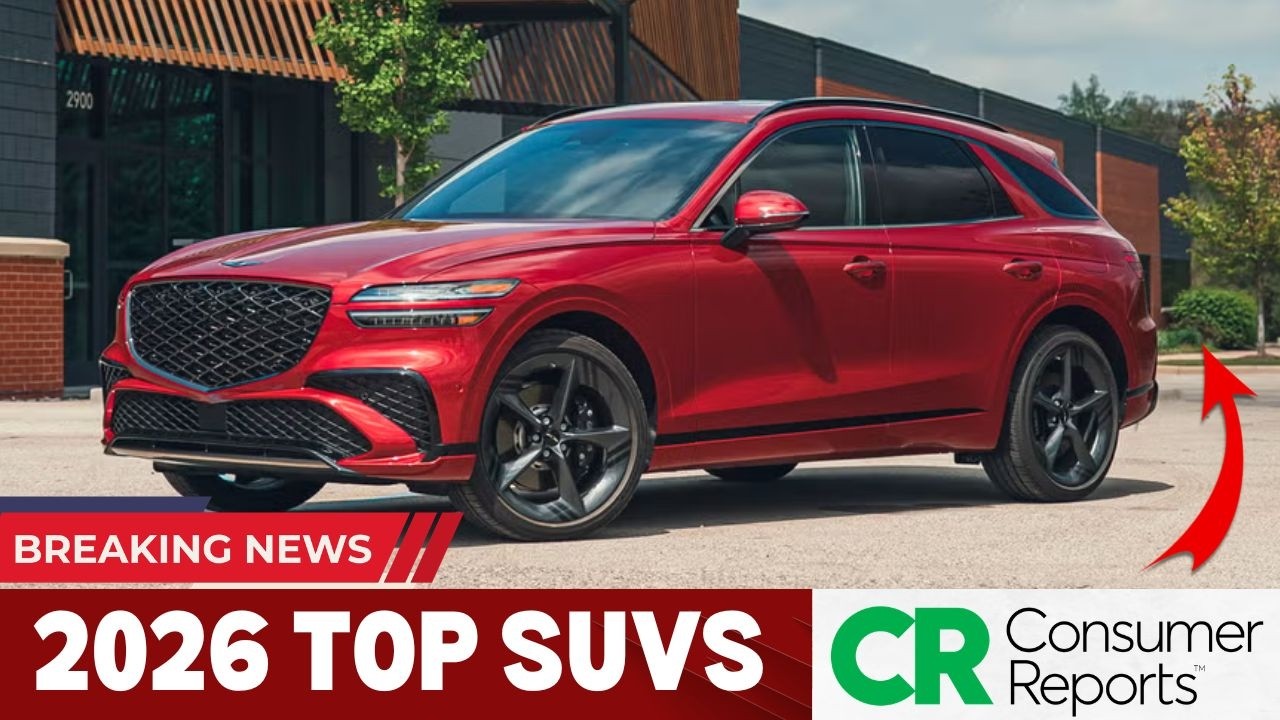Consumer Reports 2026: Самые ненадежные внедорожники, которых следует избегать.