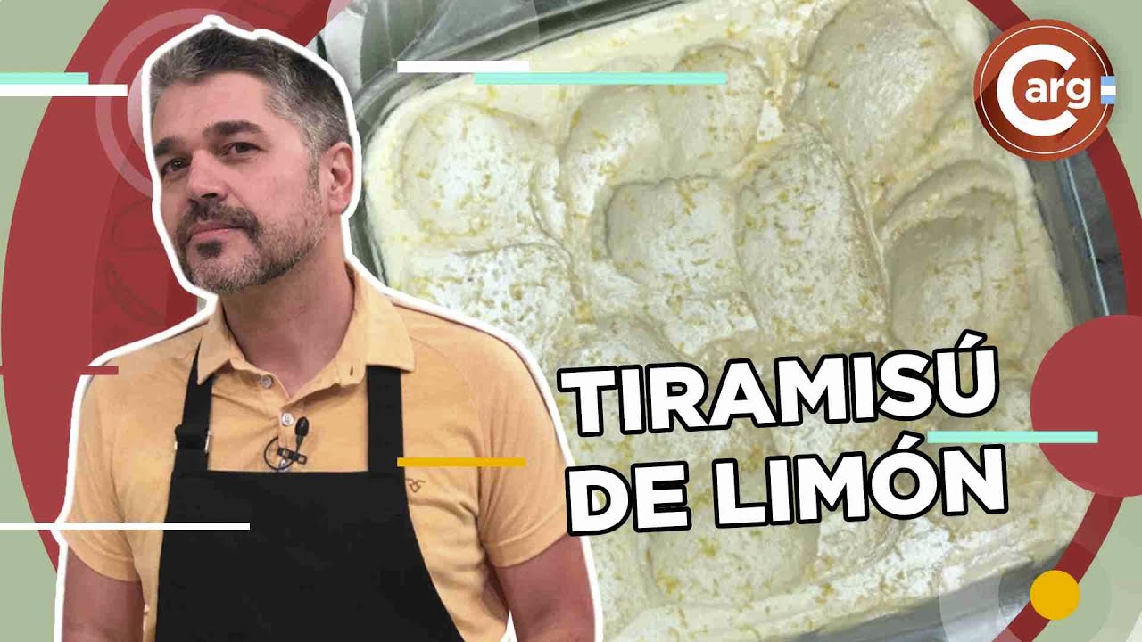 TIRAMISÚ DE LIMÓN