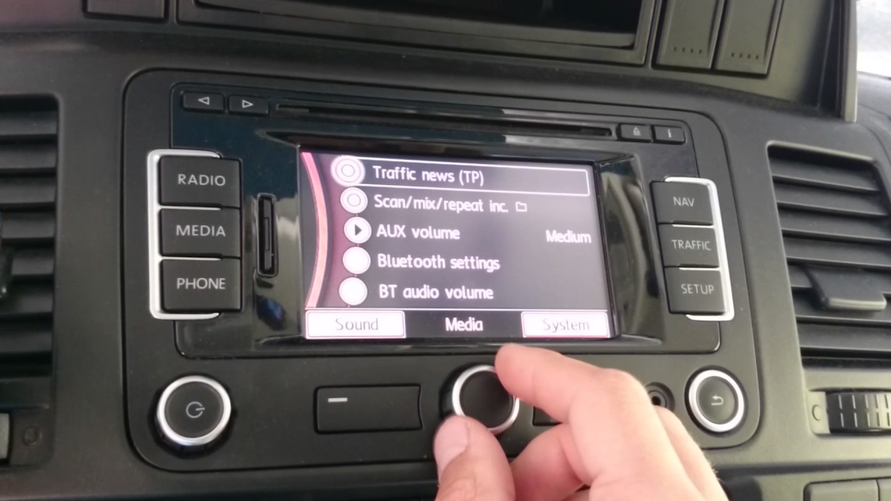 DIY RNS315 aktywacja ukrytego bluetooth przy pomocy VAG CAN PRO