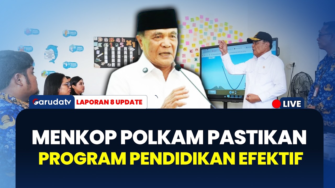 Nasib Sekolah Rakyat Pekanbaru di Balik Sidak Menko Polkam | LAPORAN 8 UPDATE