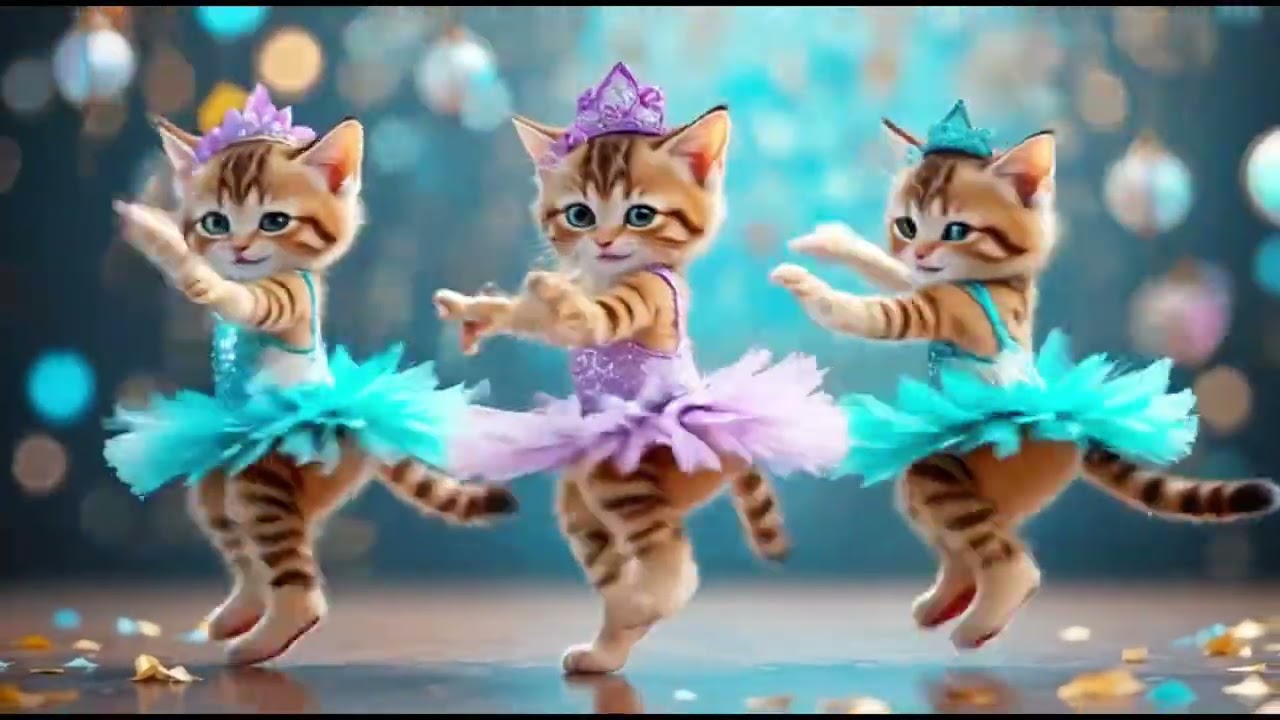Самый милый кот | Cutest Cat 😂💃 Забавное и очаровательное кошачье танцевальное шоу 🐱 