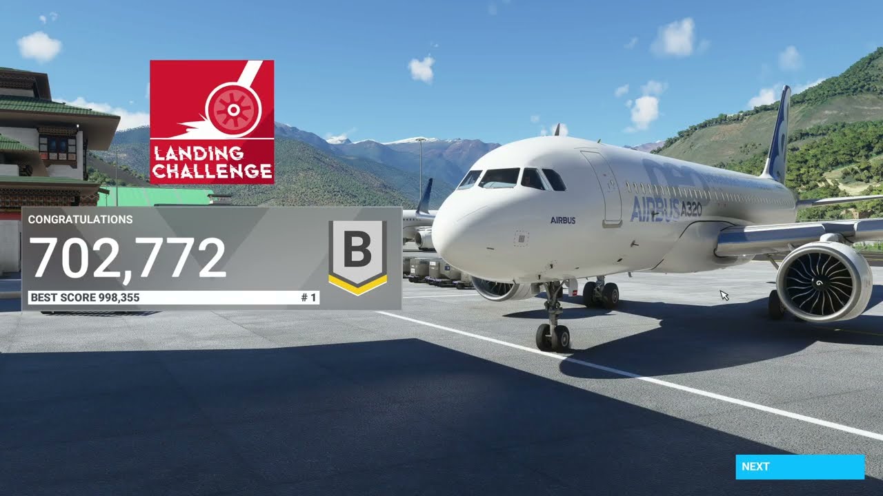 PARO | AIRBUS 320 MOST DANGEROUS AIRPORT LANDING IN THE WORLD Flight Sim Gameplay