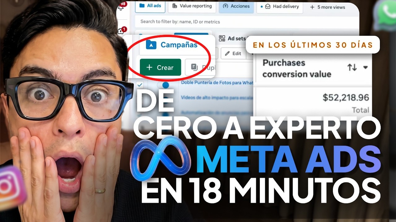 Curso de Meta ADS desde CERO - C&oacute;mo hacer publicidad en Redes sociales - Tutorial PASO A PASO F&aacute;cil