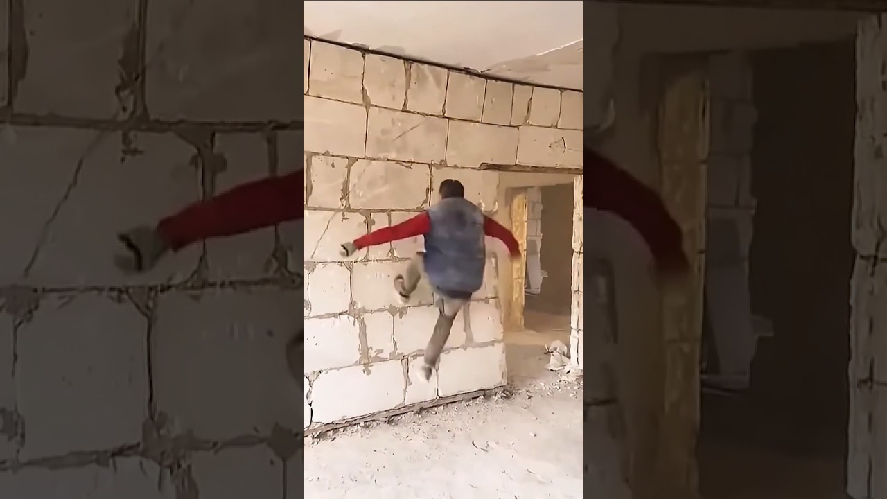 Knock down the old wall #shorts