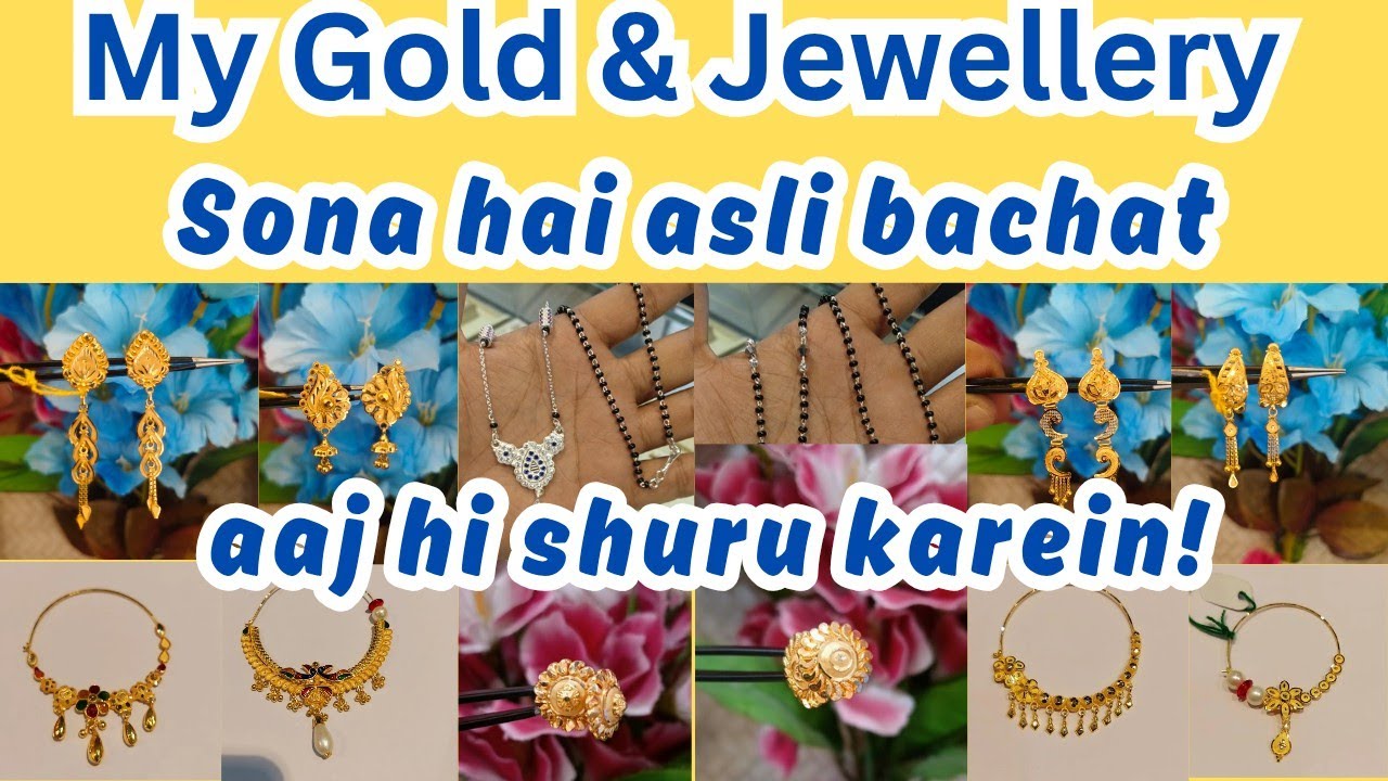 WEEKLY RECAP Silver Mangalsutra Designs & Gold Nathiya Collection | Gold Tops and Earrings Designs