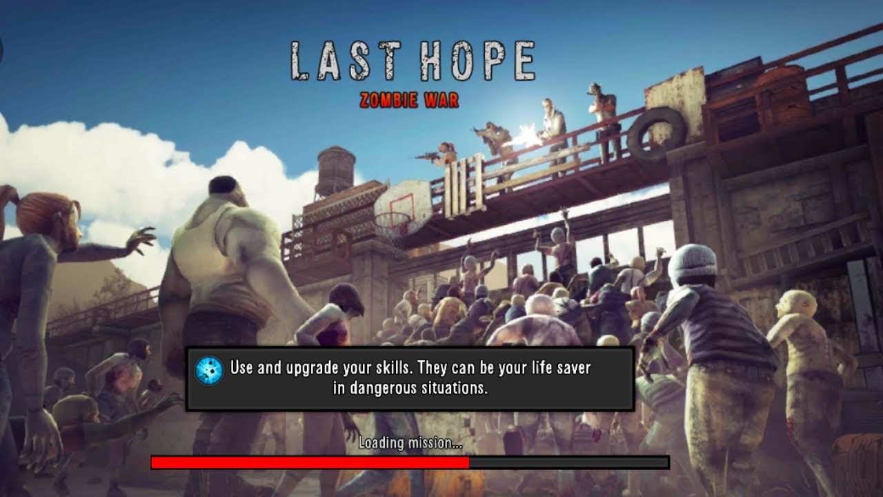 New game play video Last Hope zombie war game 