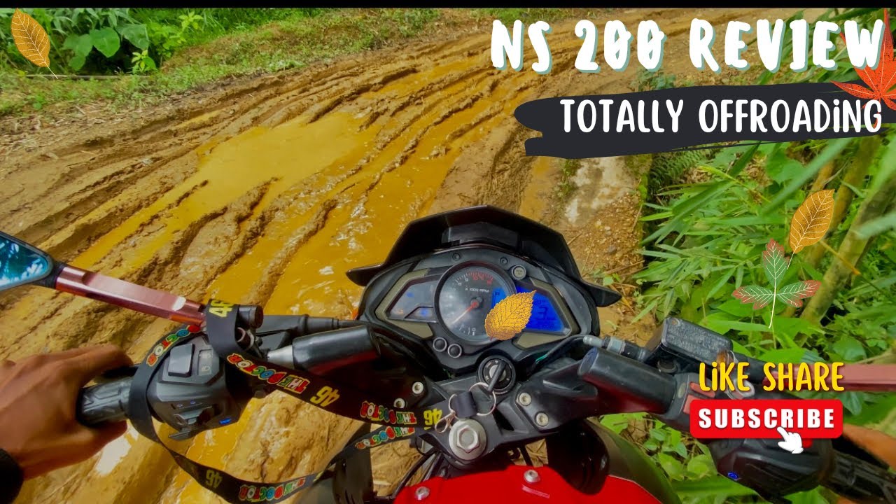 Finally new bike aayo😊 || ns200 review & offroading 💗 @nikhilkhati @BikerBibek