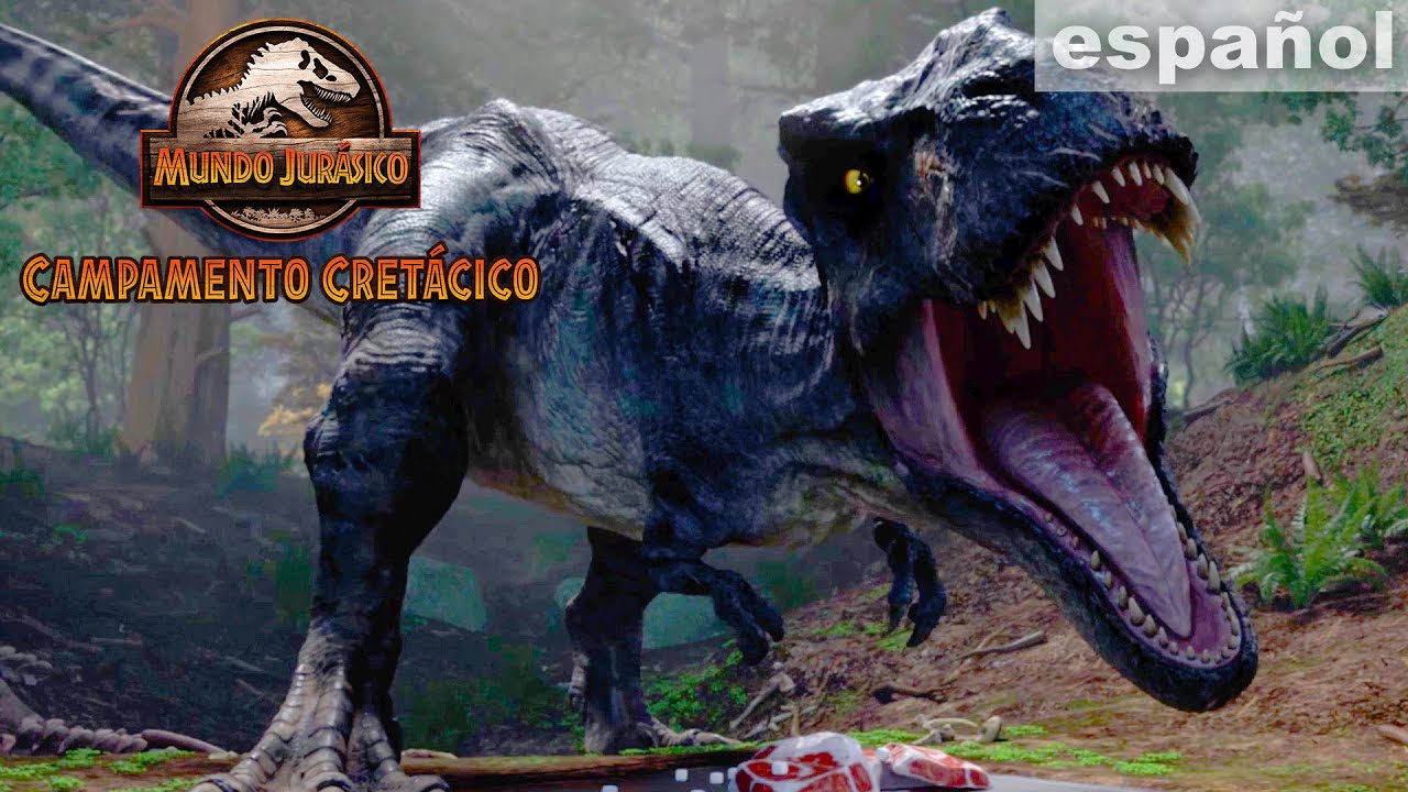 Desatando una batalla T. REX | JURASSIC WORLD CAMPAMENTO CRETÁCICO | Netflix