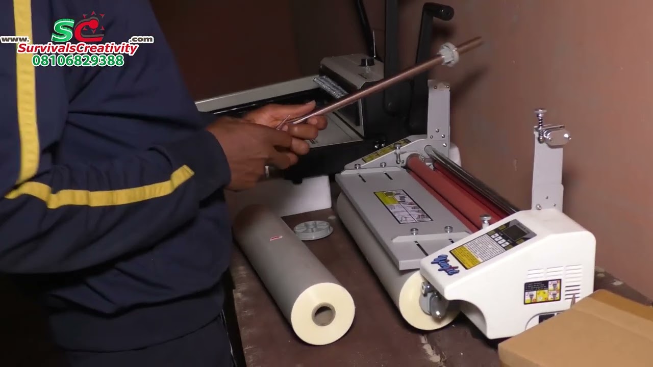 Unboxing, Setup and use of Yinghe A2 Laminating Machine