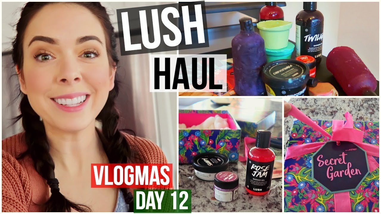 LUSH WINTER HAUL! VLOGMAS DAY 12